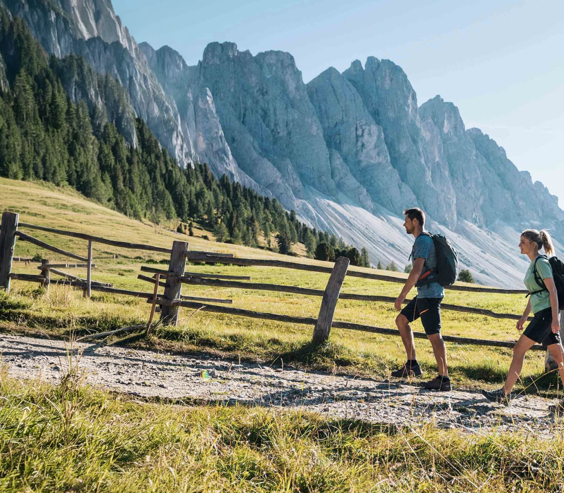 Aktiv in den Dolomiten